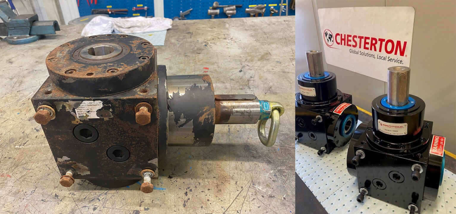 Uppgradering av vinkelväxlar